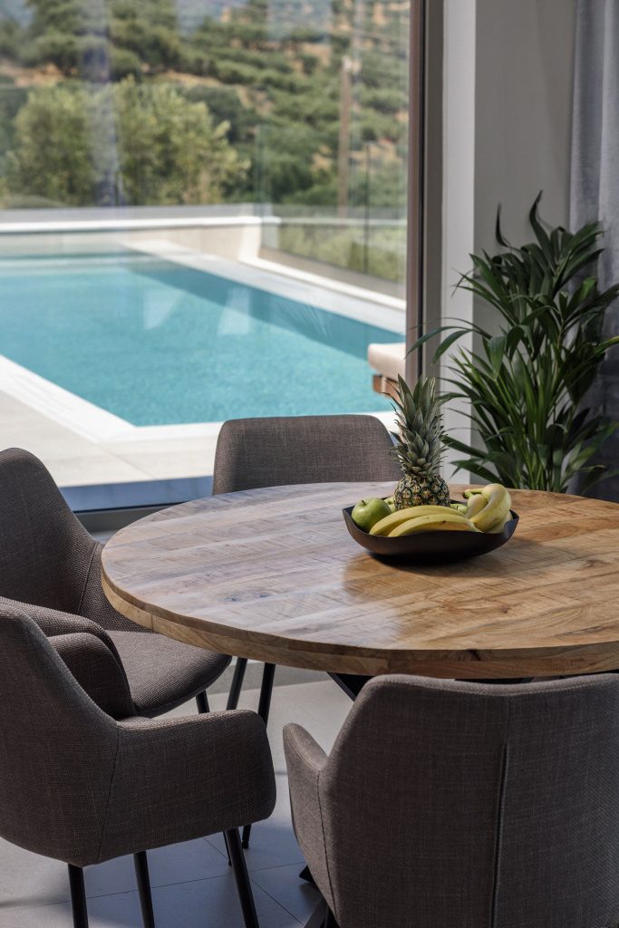 Pool View from the living room